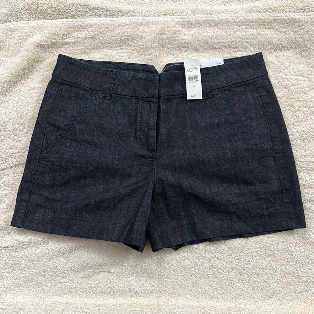 Loft Riviera Denim Short. Size 4. Brand New with Tags.